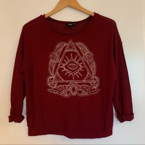 ASOS illumineyetee top